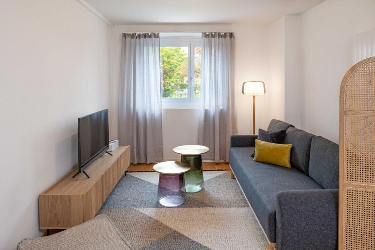 One Bedroom Apartment In Trendy Zurich West Buitenkant foto